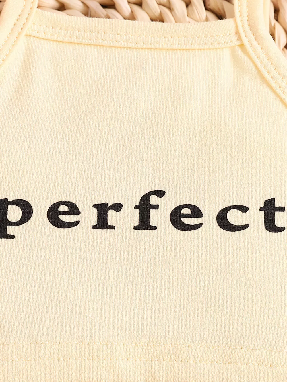 Children's Letter Cami and Shorts Set, image 3