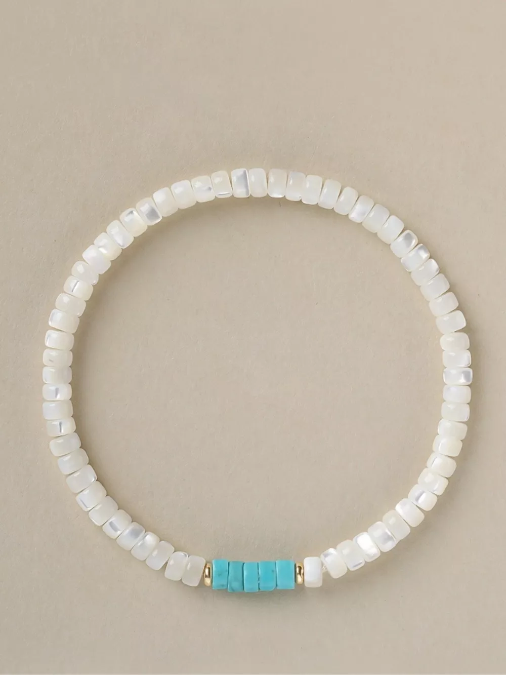 Turquoise Beaded Bracelet, image 2