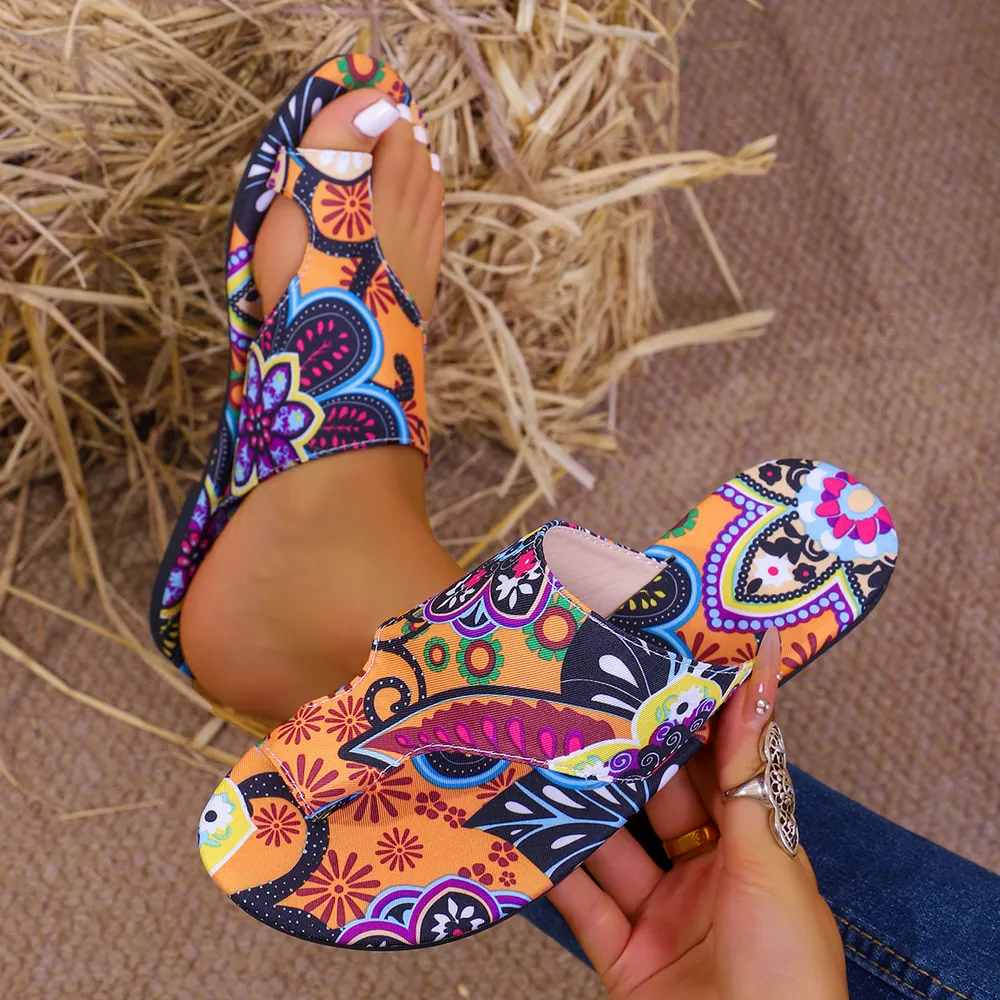 Toe Loop Flats Sandals, image 4