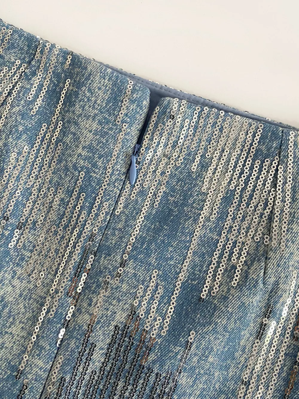 Sequin Mini Skirt, image 6