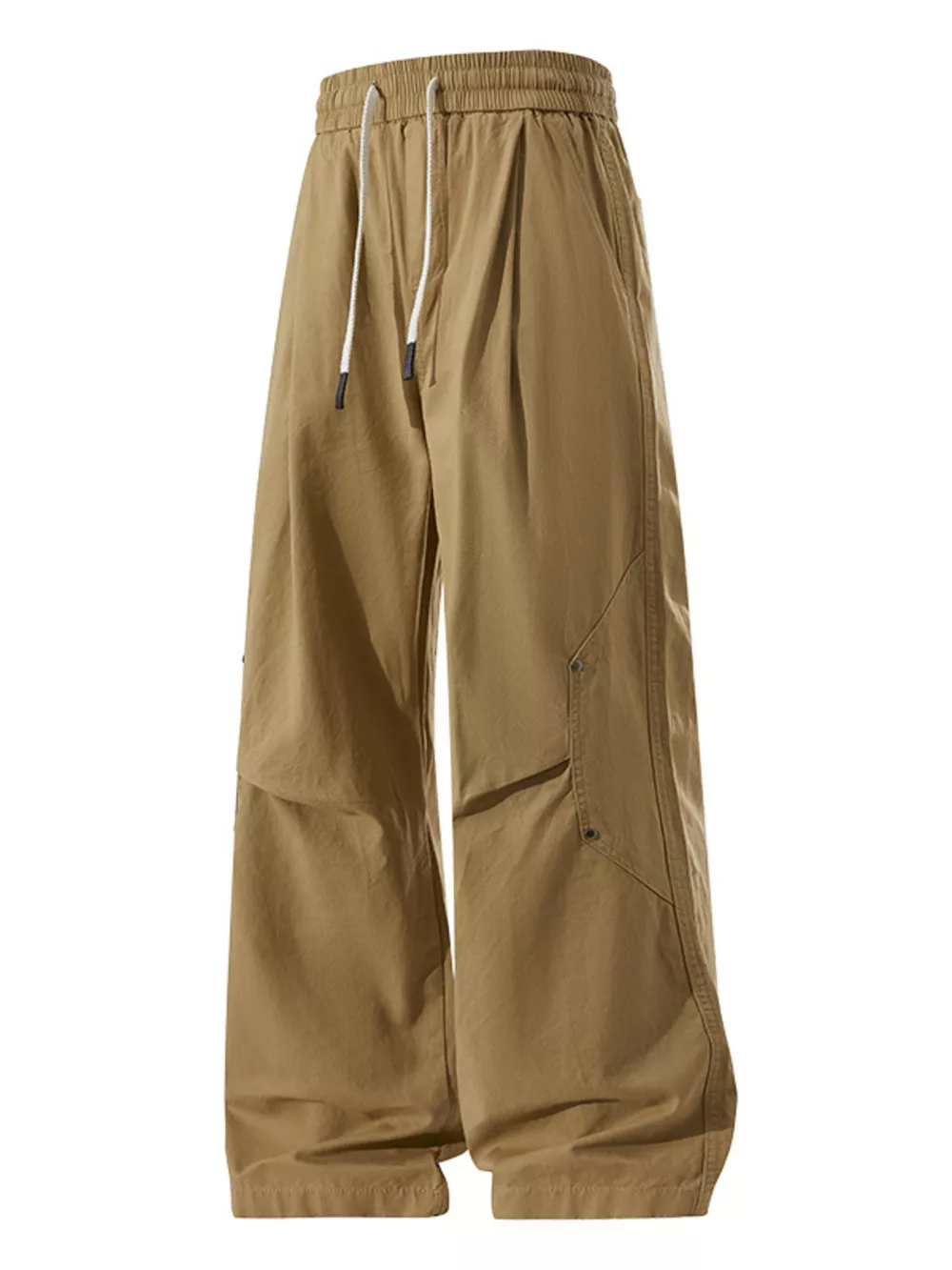 Men's Plus Size Loose Fit Drawstring Cargo Pants, image 7