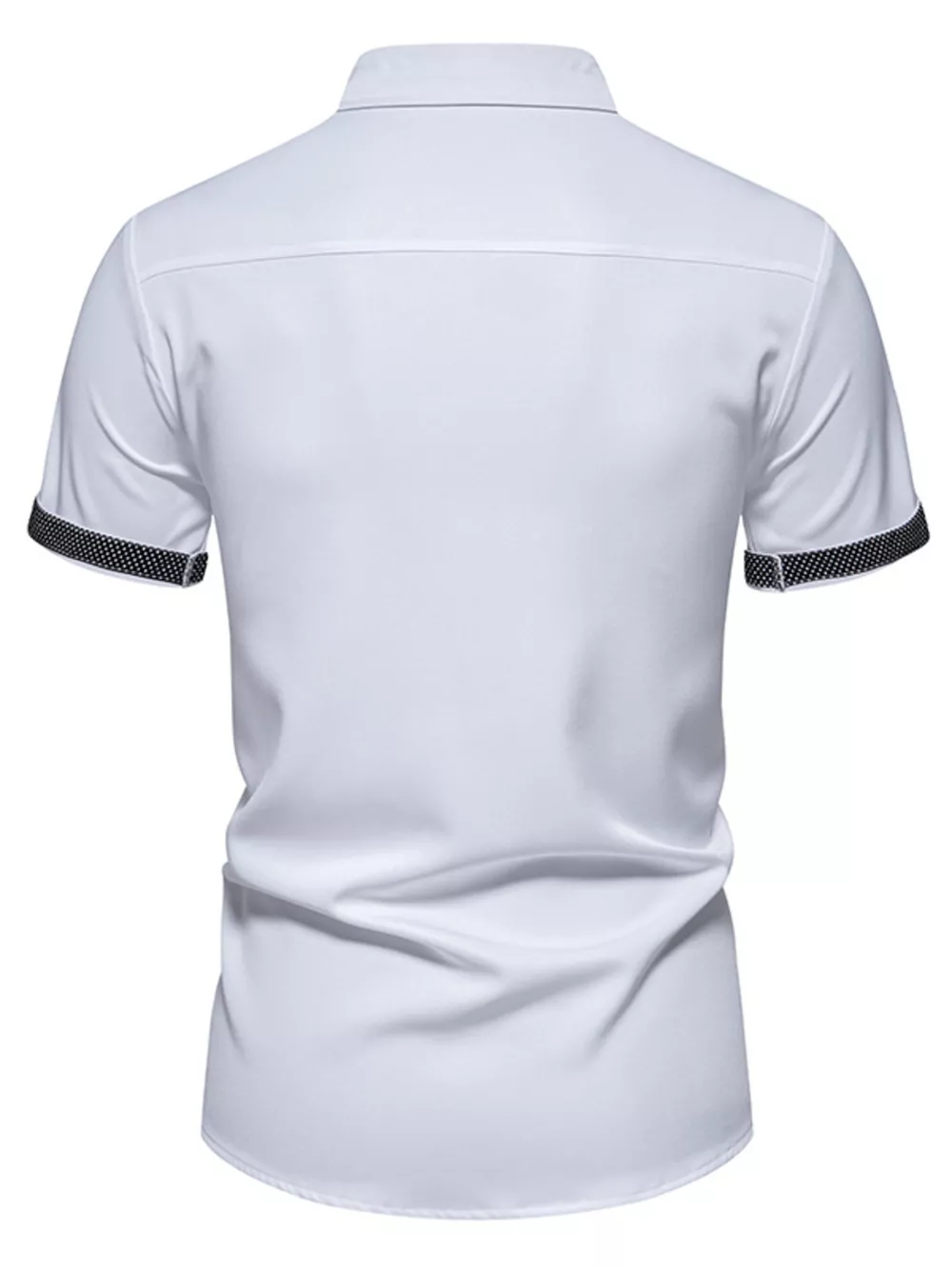 Men's Slim Fit Short Sleeve Shirt, image 4