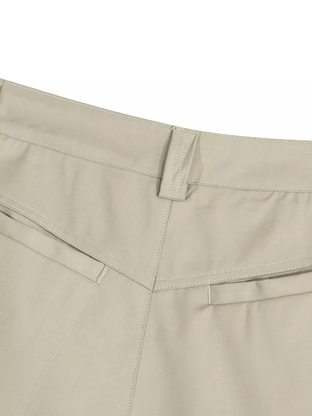 Men's Wide-Leg Shorts with Decorative Drawstring, image 8