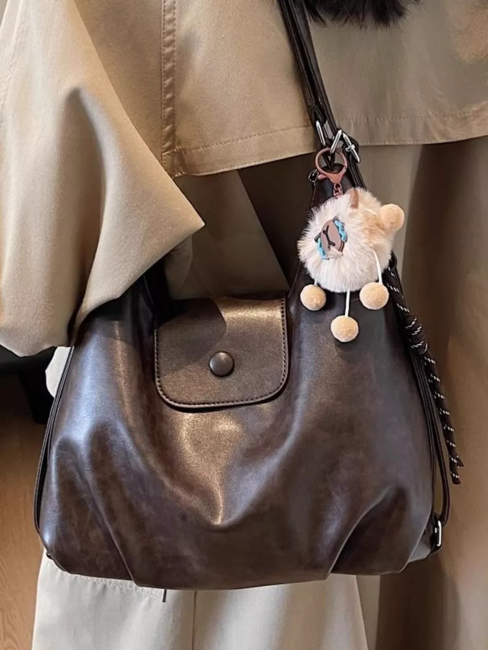 Adjustable Strap Shoulder Bag, image 2