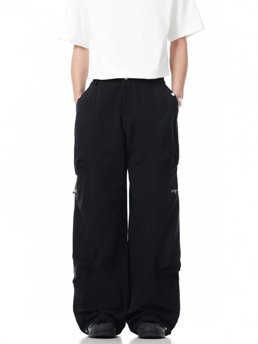 Men's Loose Fit Cargo Pants, image 4