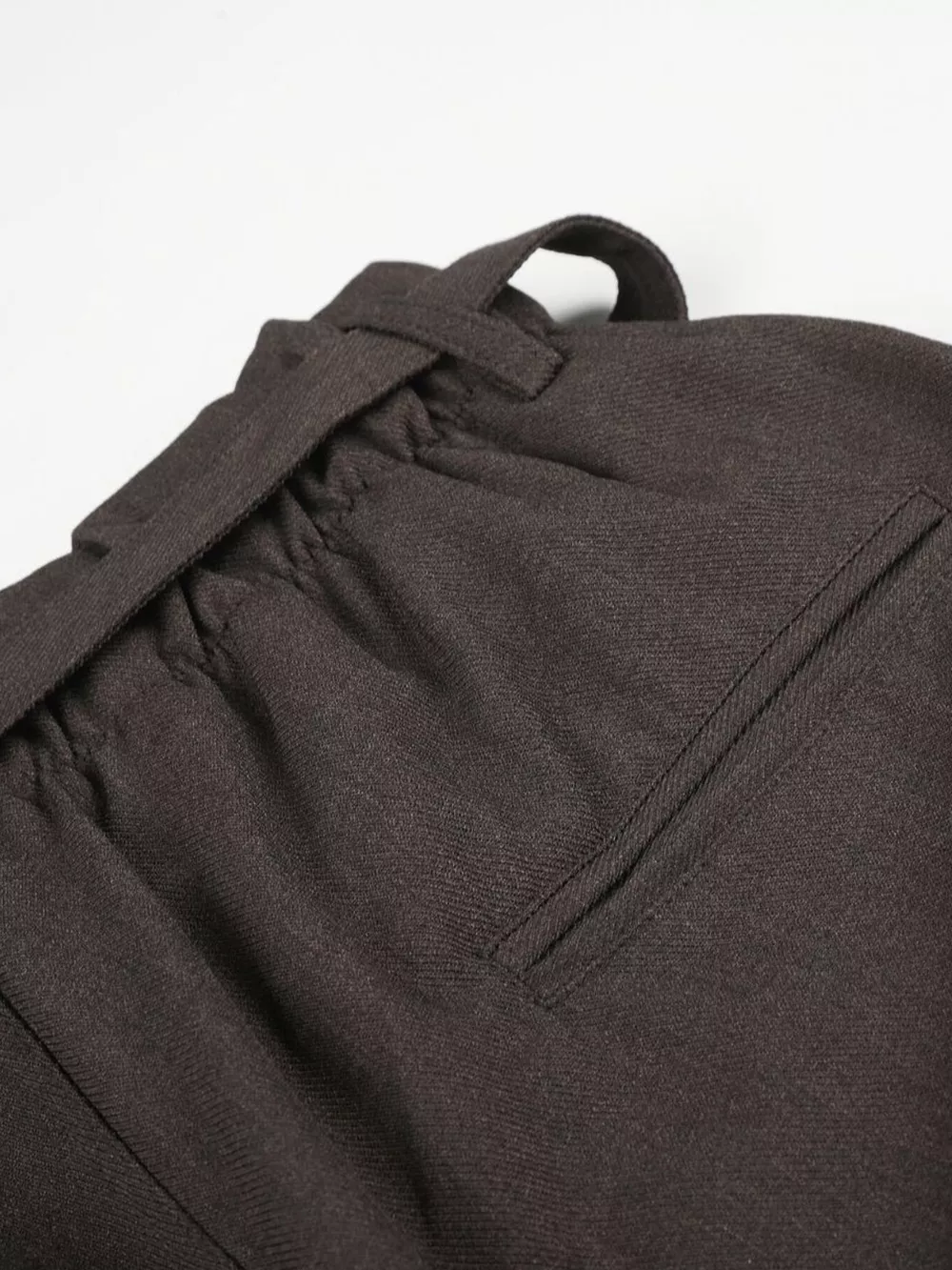 Men's High-Waisted Paperbag Waist Wide-Leg Capris, image 9