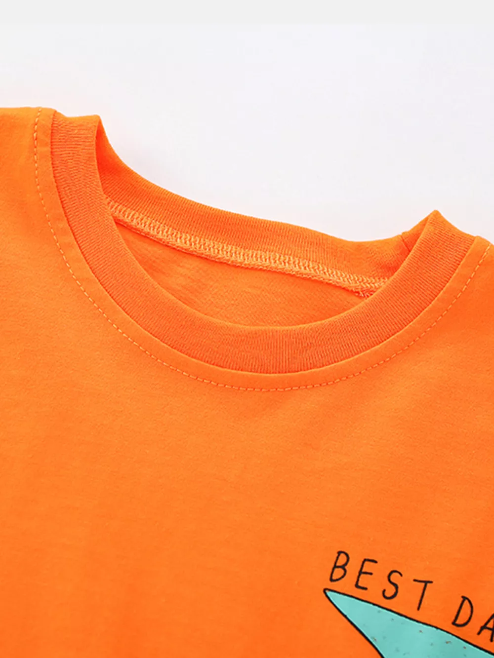 Children's Bird Graphic Tee and Shorts Set, image 2