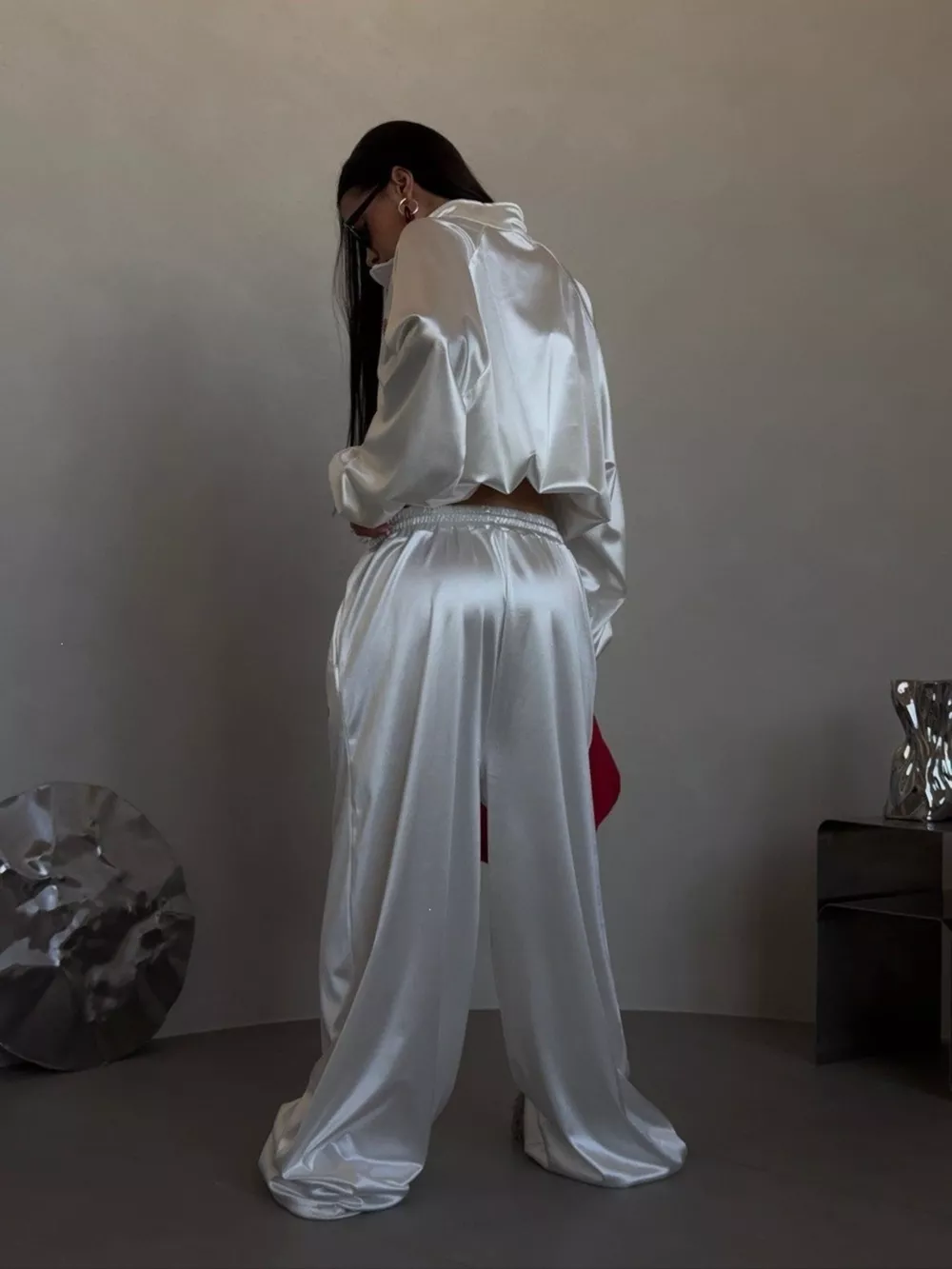 Zip Up Raglan Sleeve Jacket and Pants Set, image 24