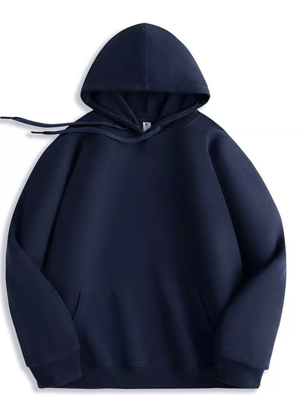 Men's Full Size Solid Color Casual Hoodie Plus Size, image 9