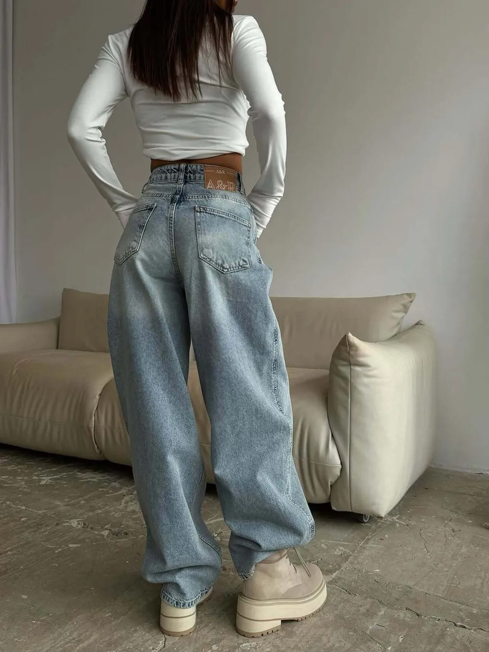 Wide Leg Jeans, image 2