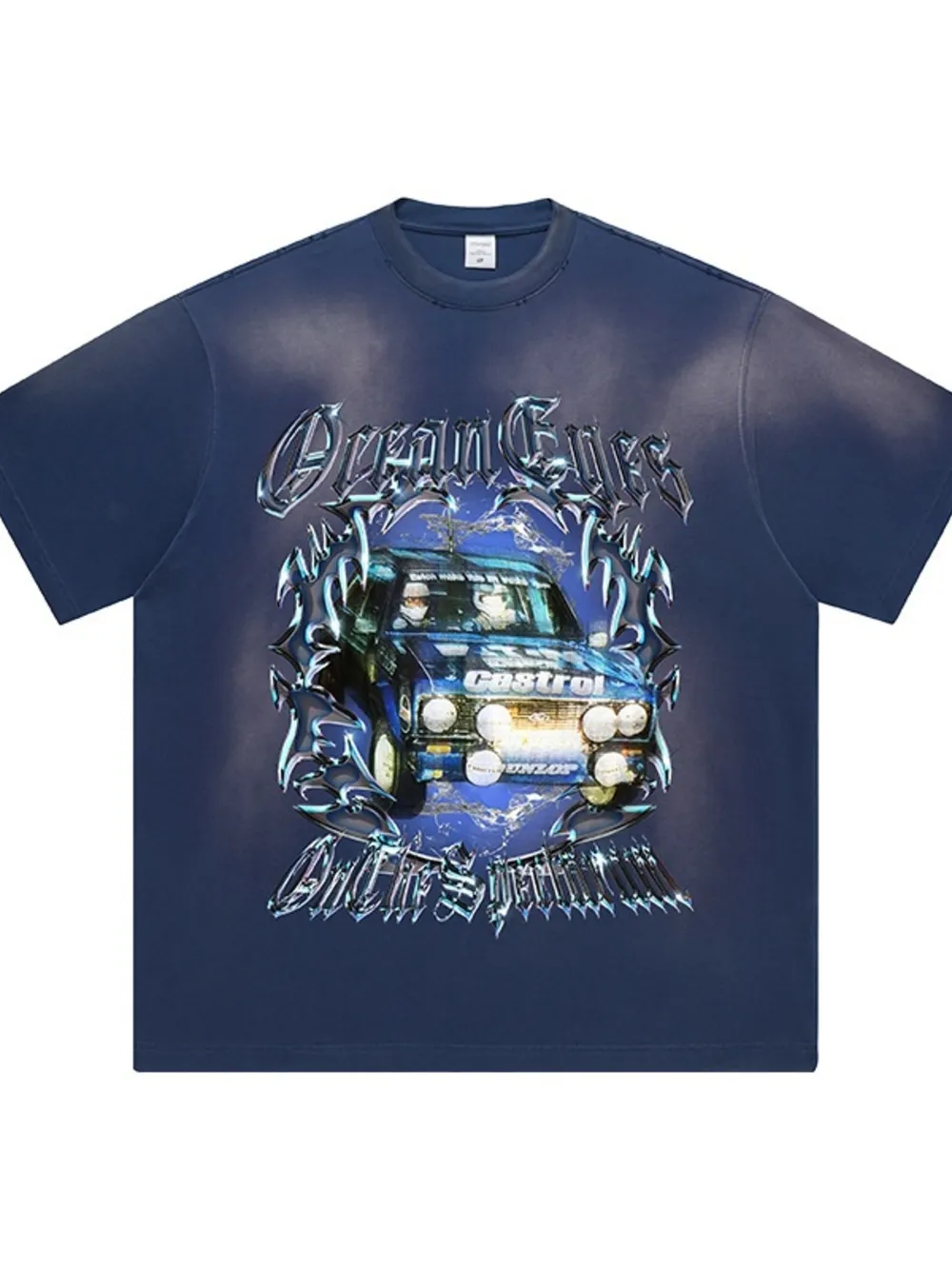 Men's Graphic Round Neck Short Sleeve T-Shirt, image 2