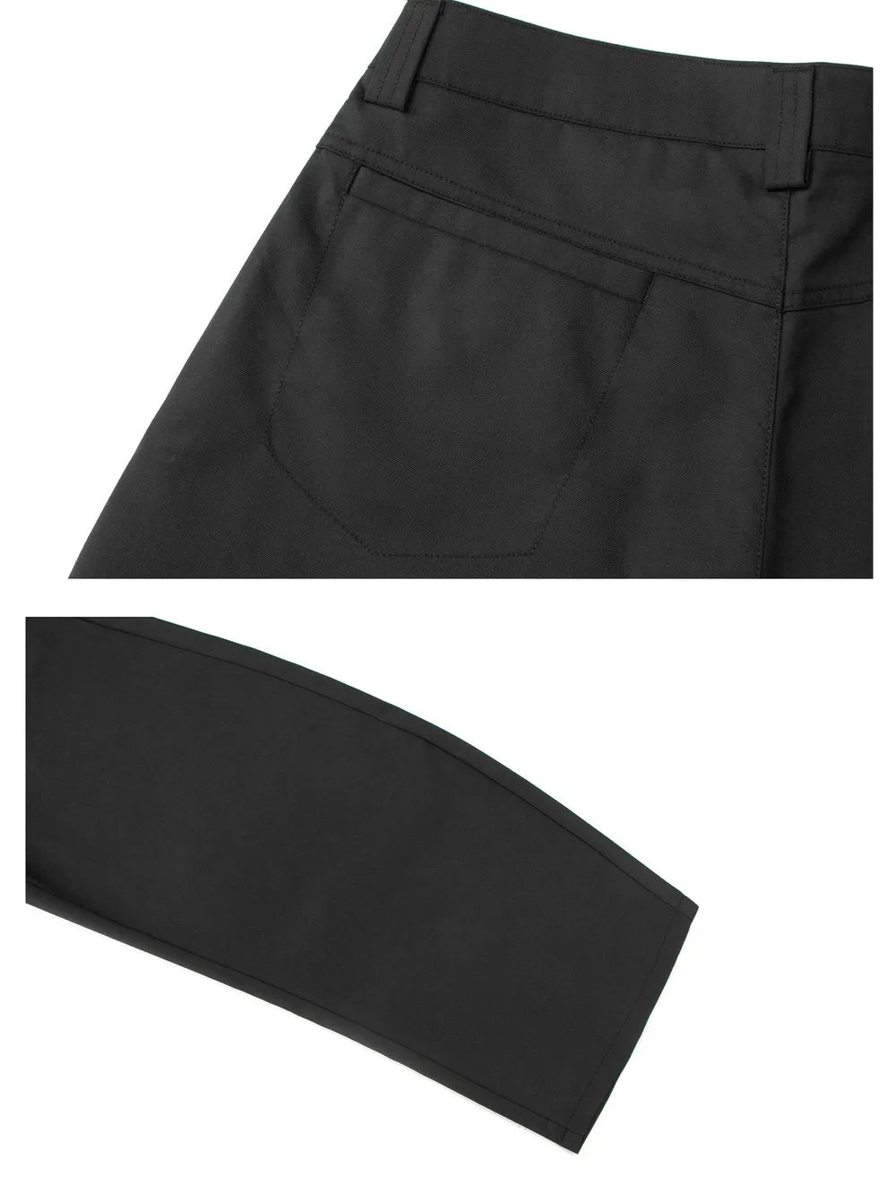 Men's Wide Leg High Waisted Pants, image 3