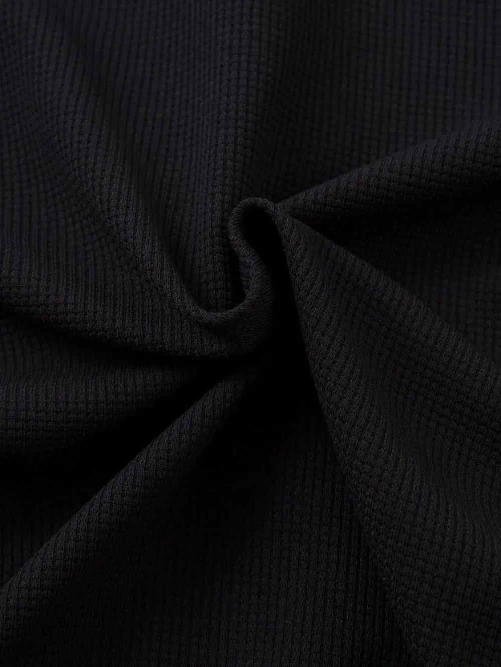 Men's Henley Structured Waffle-Knit T-Shirt, image 11