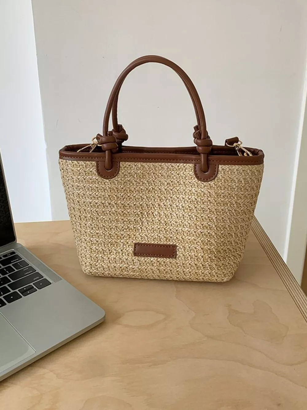 Straw Woven Crossbody Bag, image 13