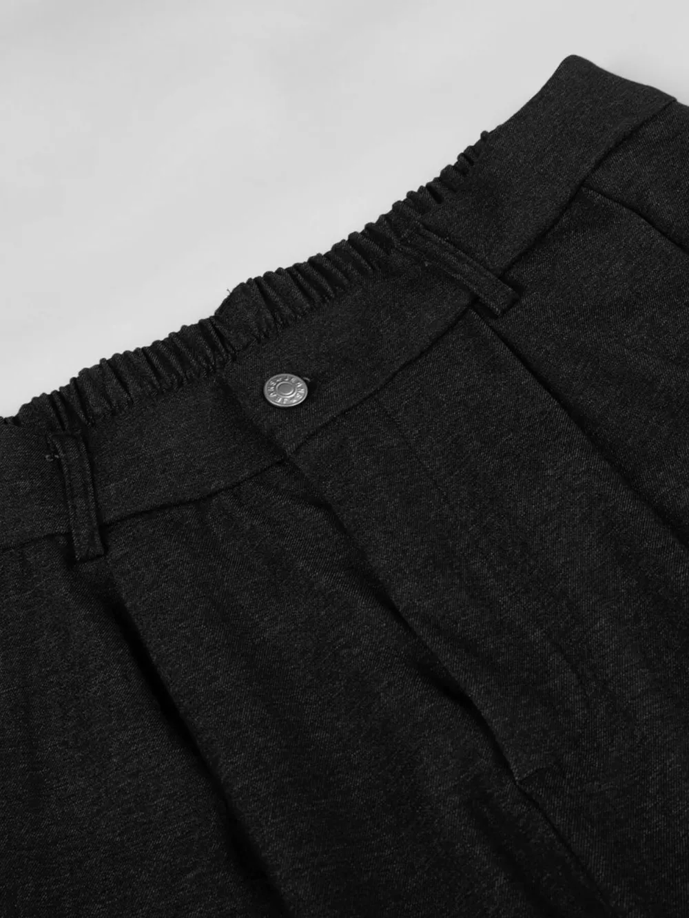 Men's High-Waisted Pleated Wide-Leg Casual Pants, image 7