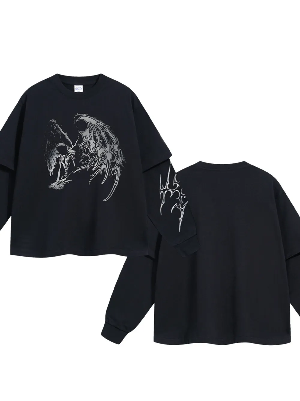 Men's Plus Size Graphic Round Neck T-Shirt, image 5