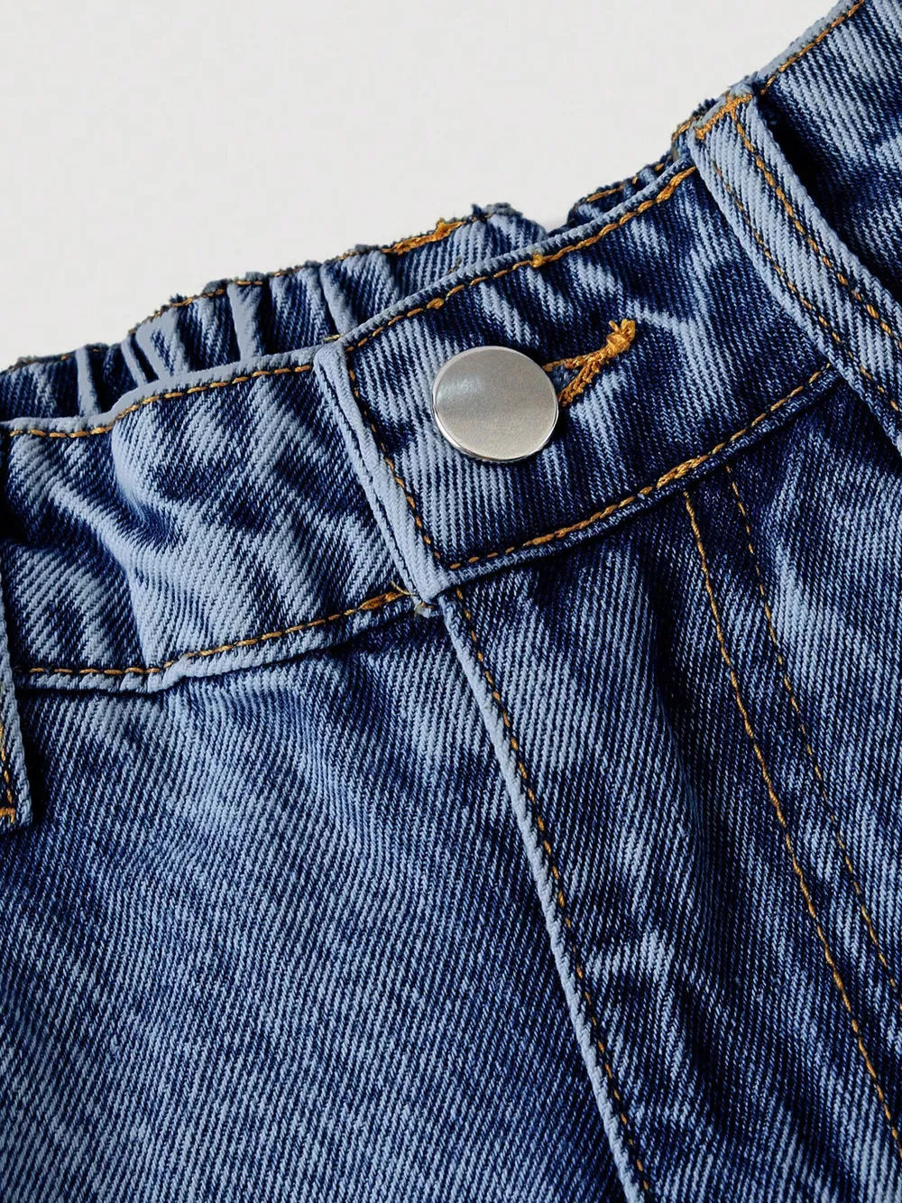 Embroidered Heart Wide-Leg Jeans, image 4