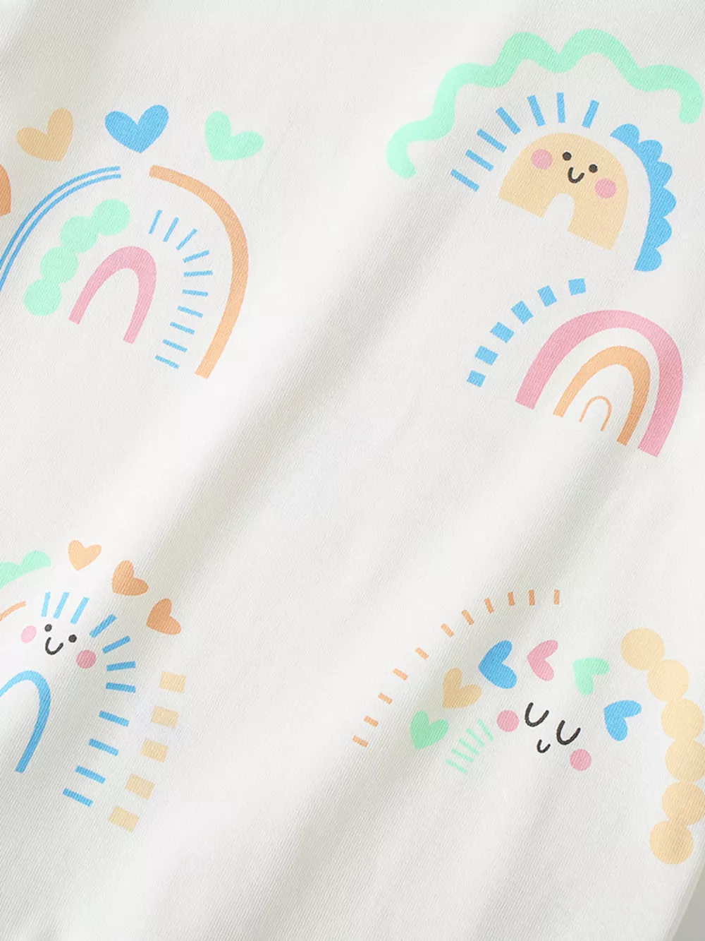Children's Rainbow Print Short Sleeve T-Shirt, image 5