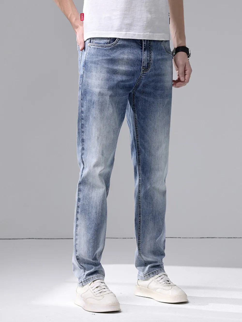 Men's Slim Fit Jeans, image 4