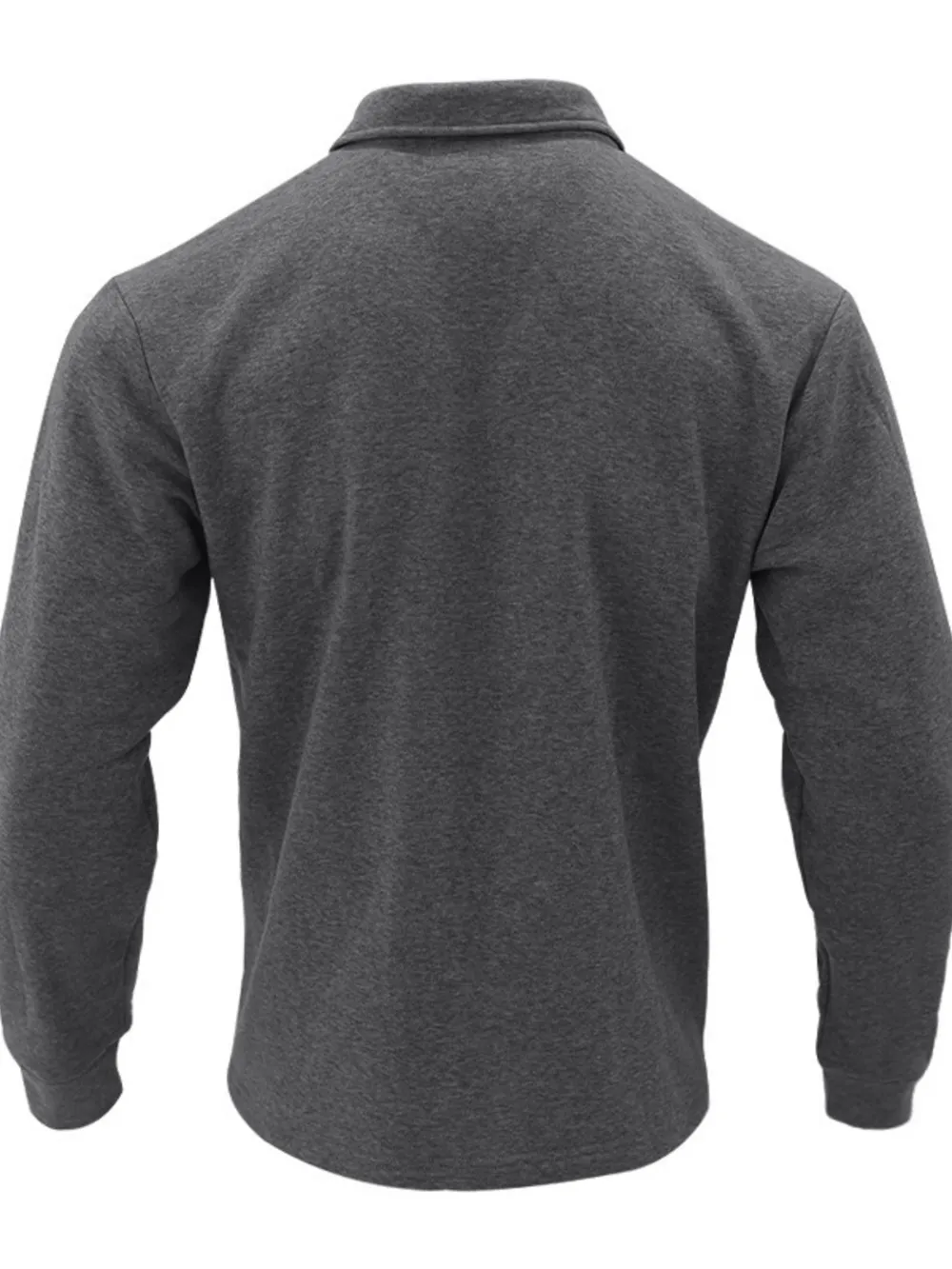 Men's Full Size Button Up Long Sleeve Jacket Plus Size, image 4