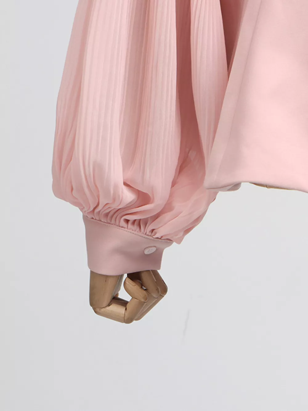 Frill Lapel Collar Top and Pleated Skirt Set, image 16