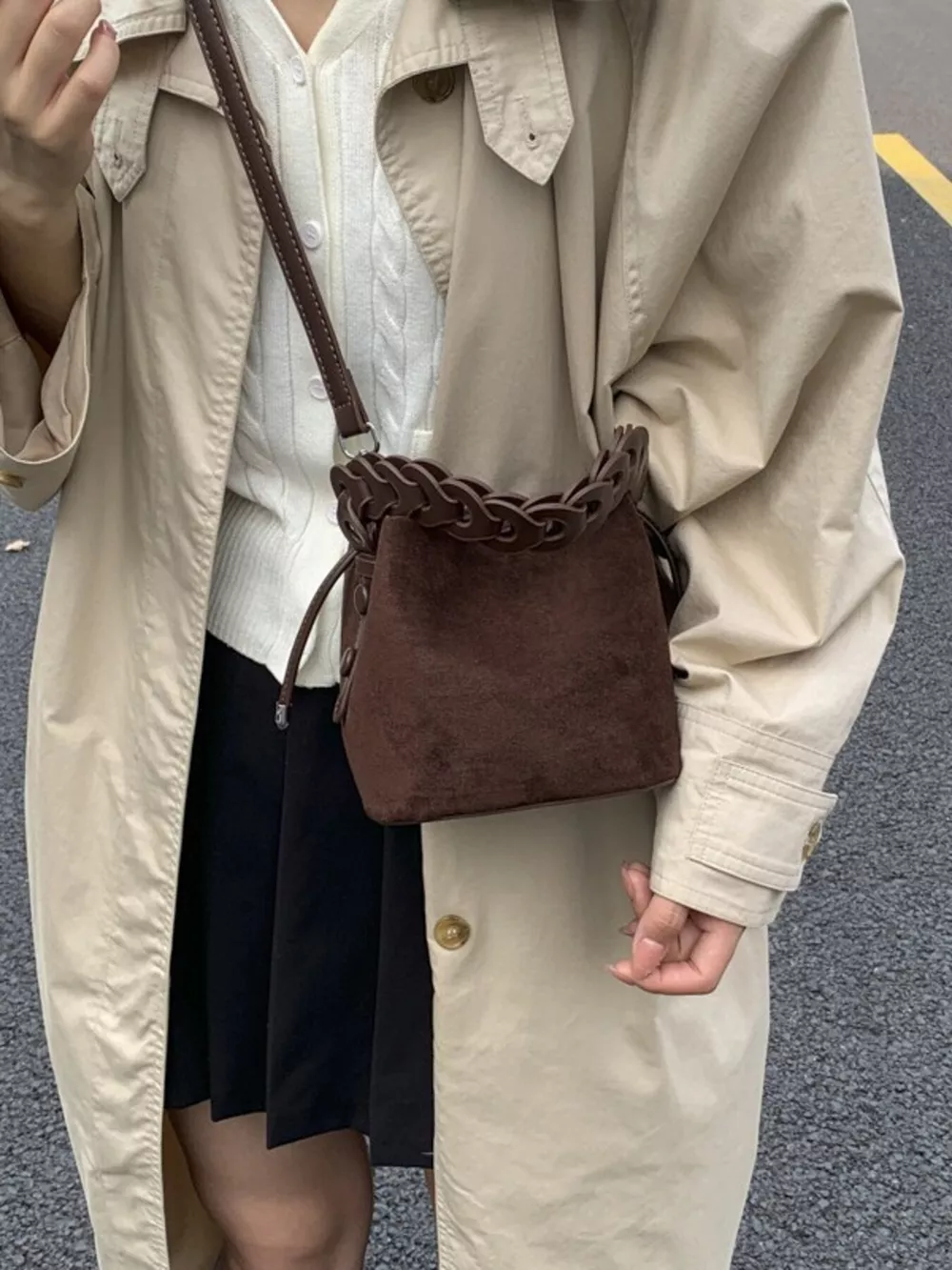 Chain Strap Crossbody Bag, image 12