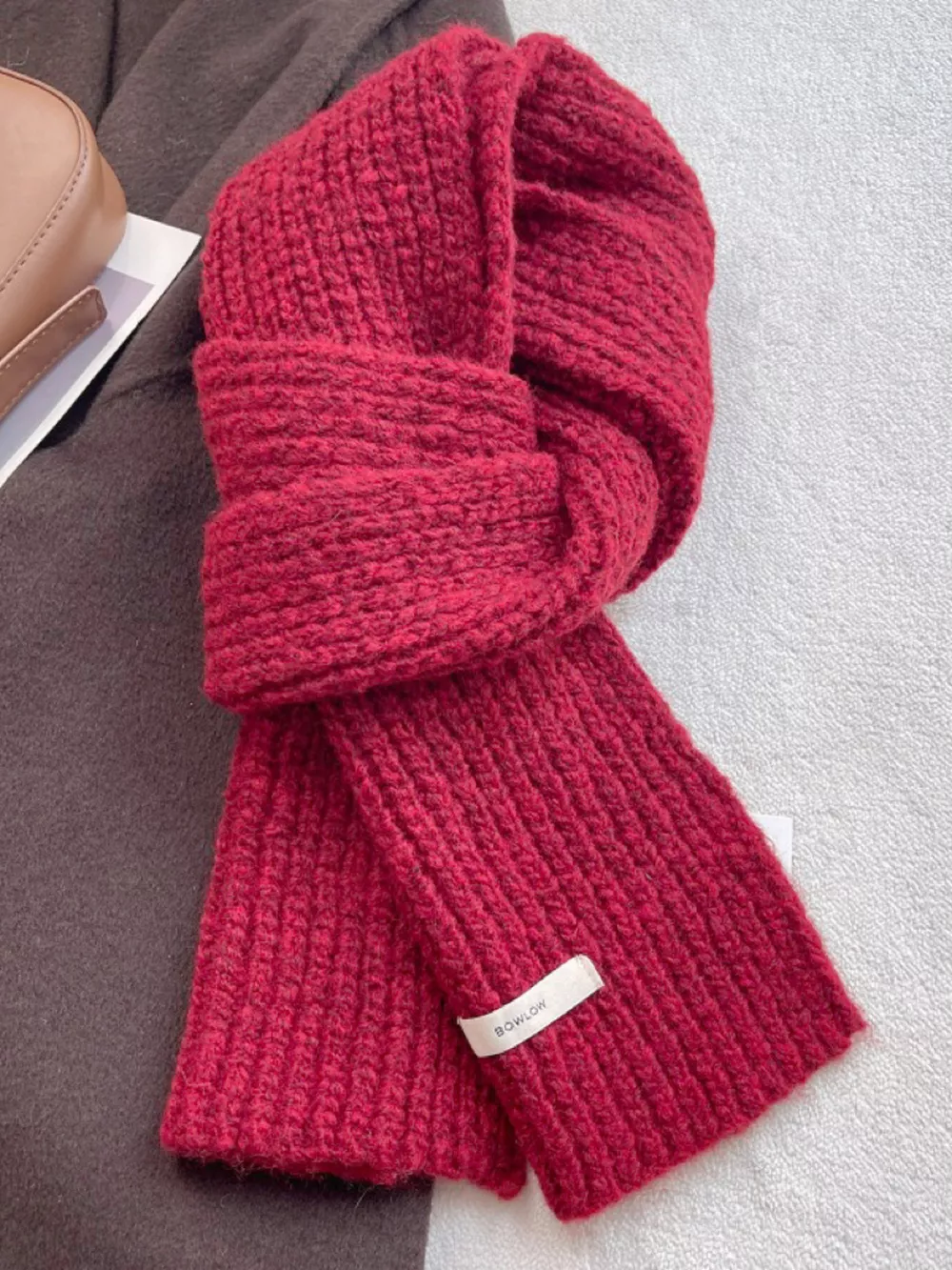 Cozy Knitted Winter Scarf, image 8