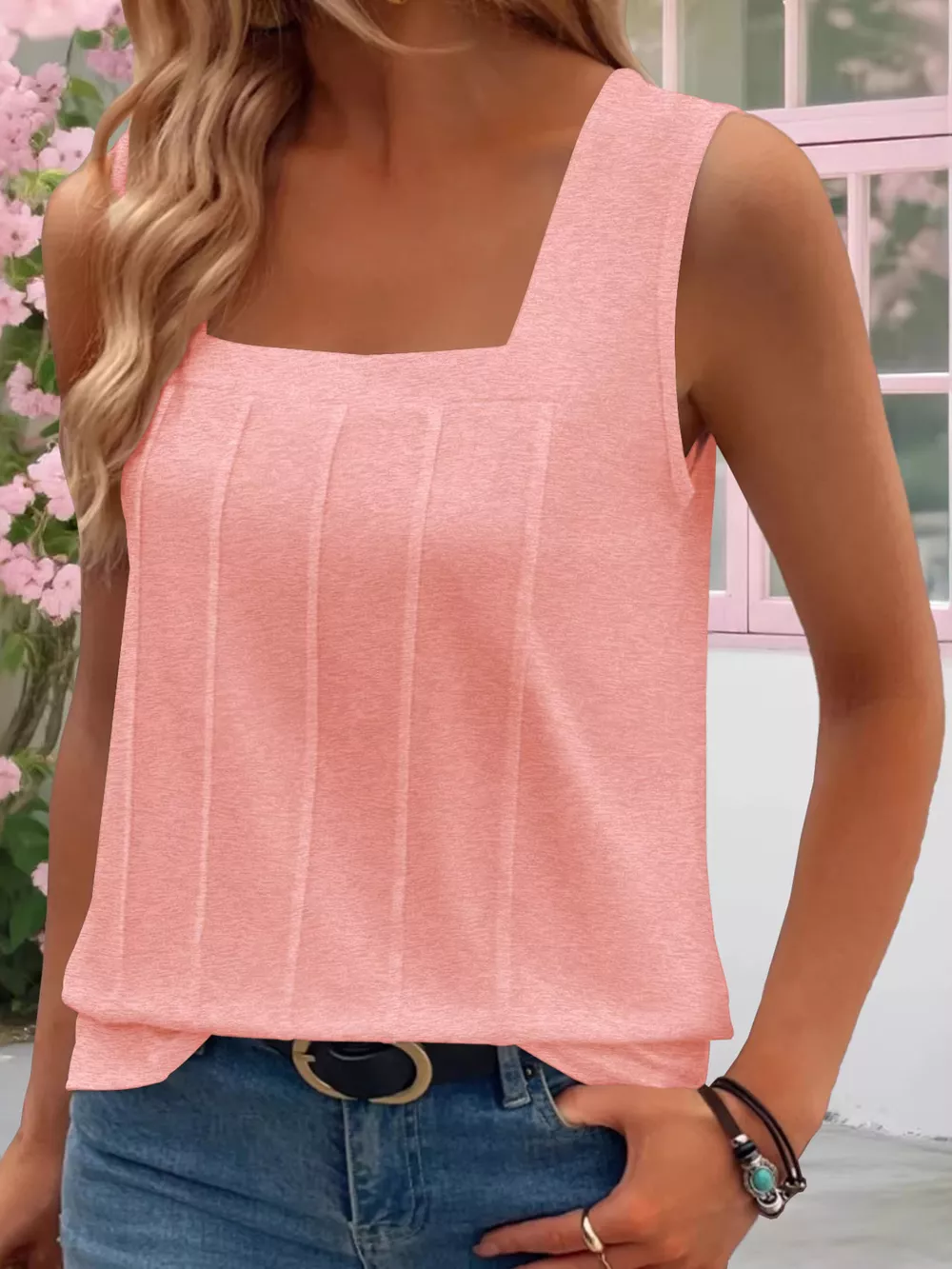 Square Neck Tank Top, image 10