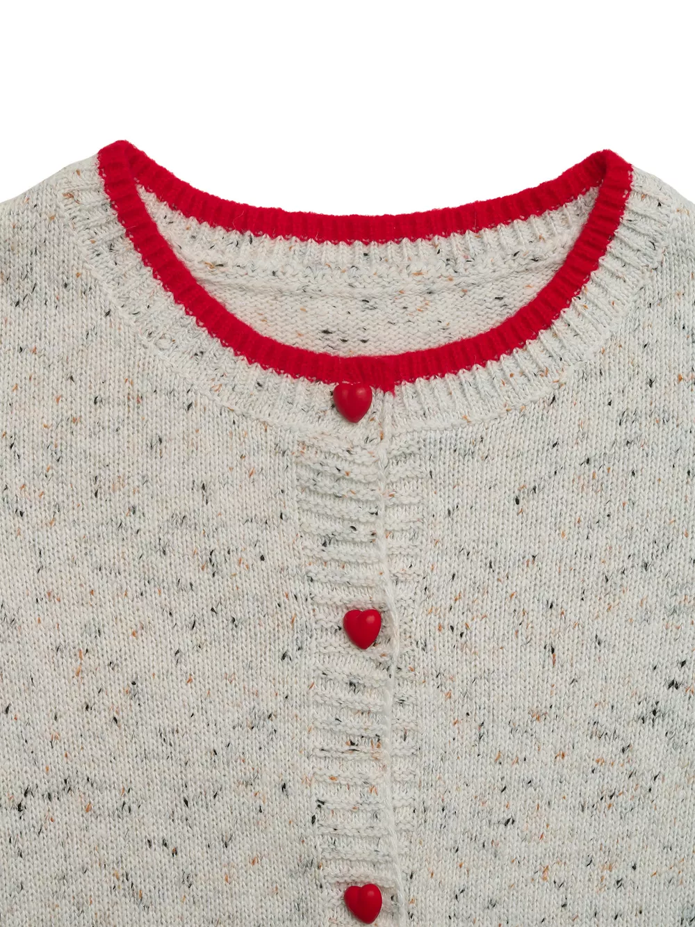 Contrast Trim Button Up Cardigan, image 10