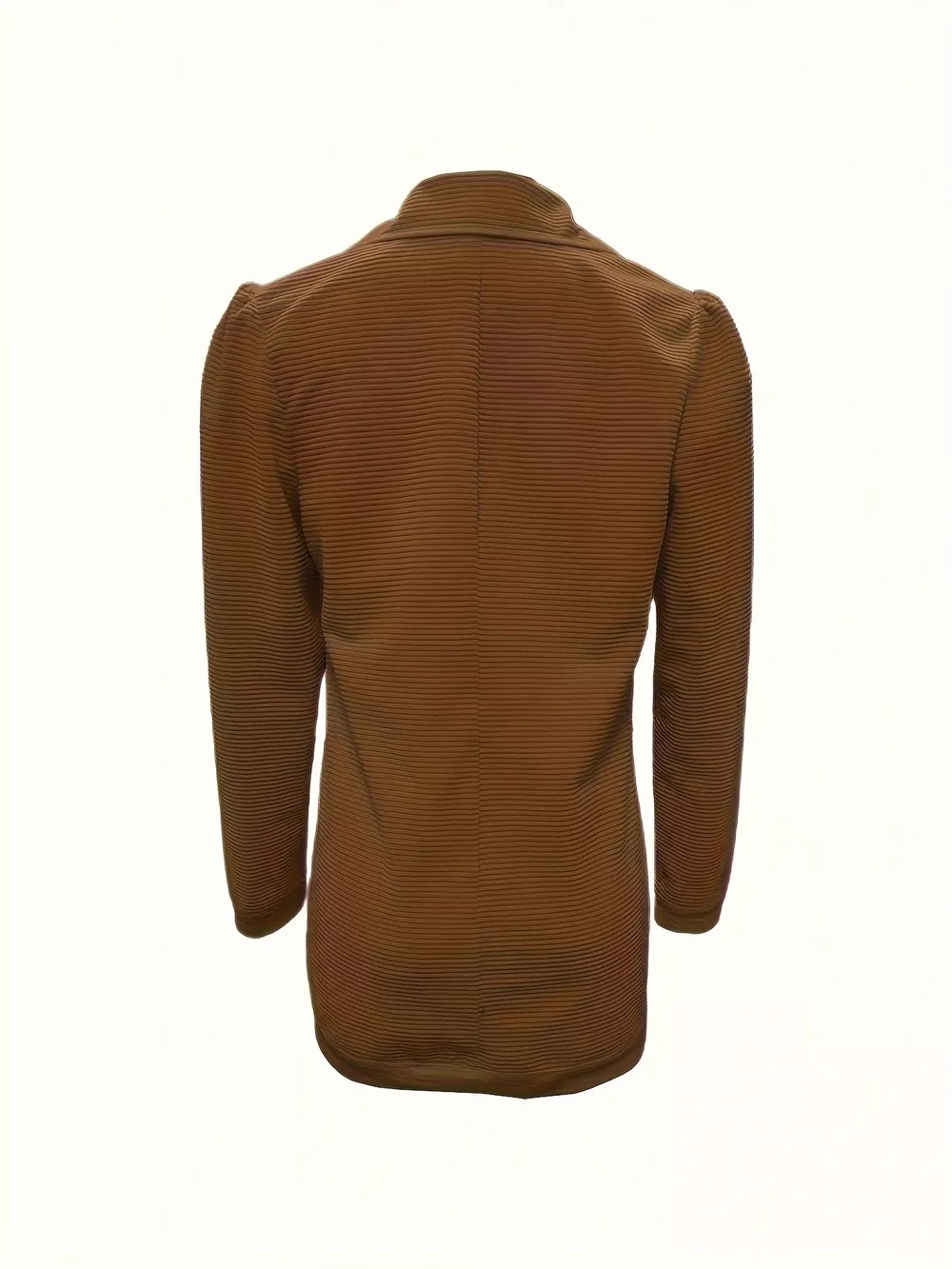 Texture Knit Double-Breasted Blazer, image 17