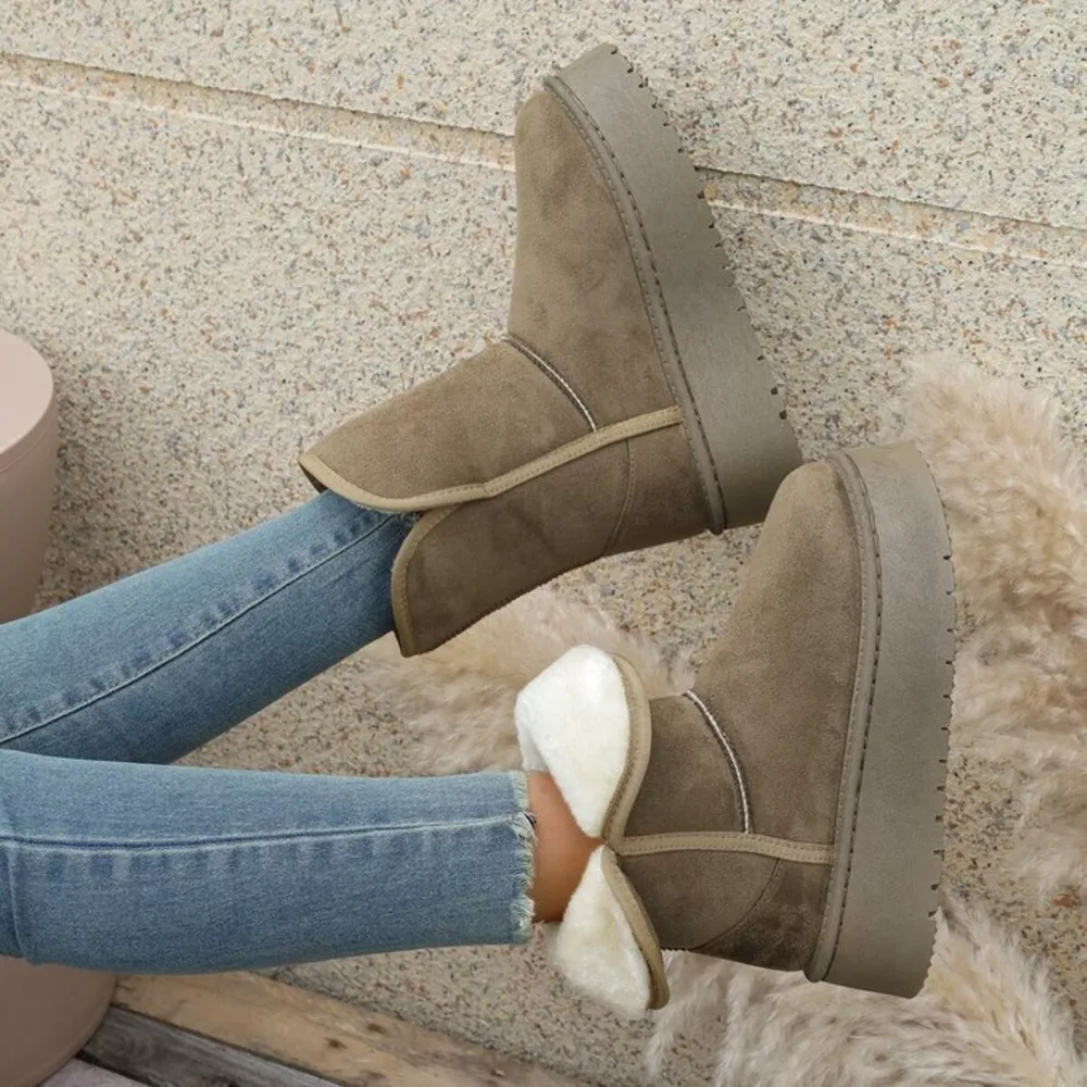 Round Toe Platform Boots, image 10