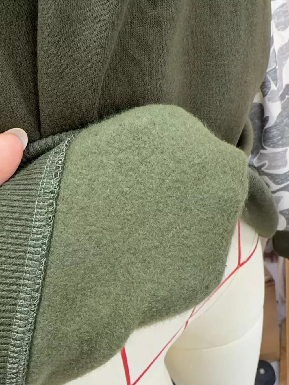 Camouflage Long Sleeve Sweatshirt, image 7