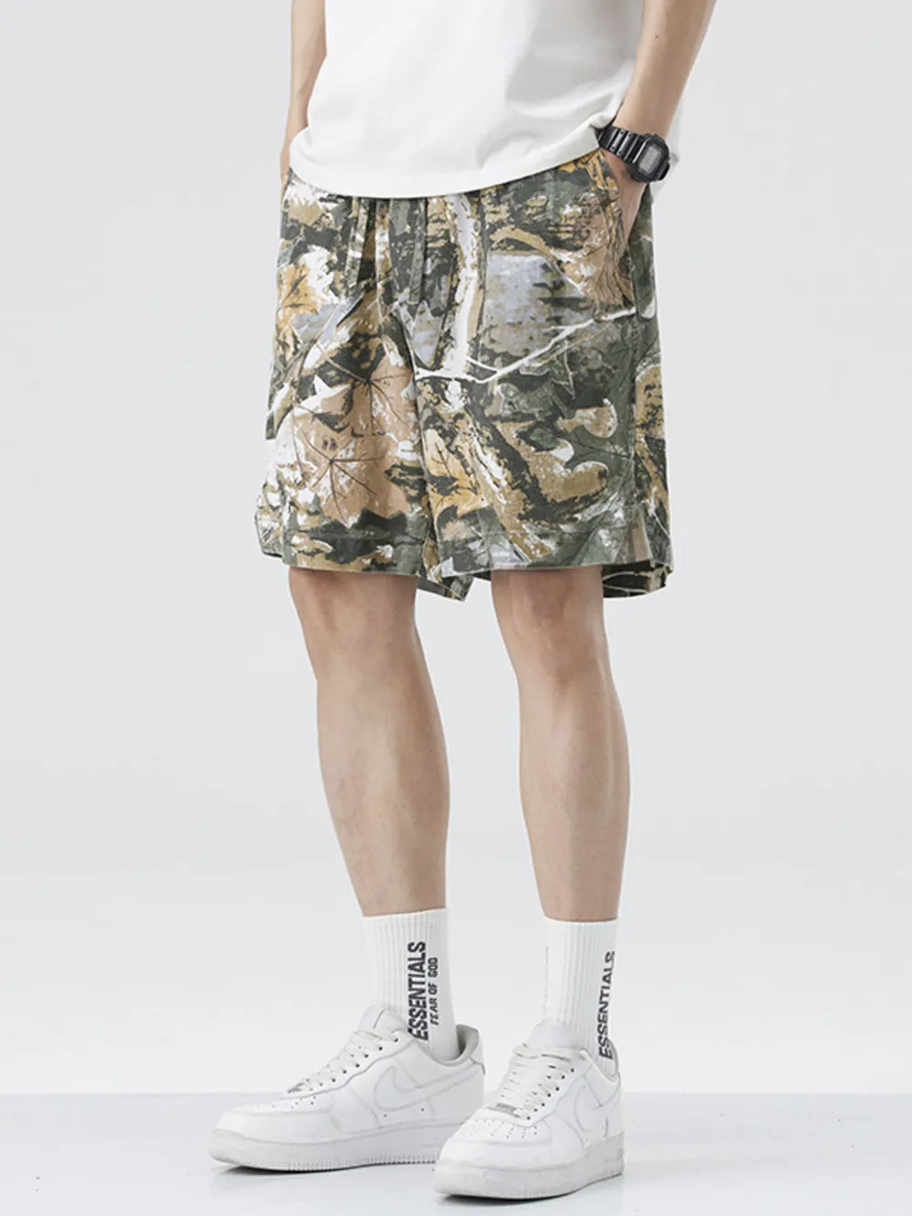 Men's Plus Size Loose Fit Shorts, image 6