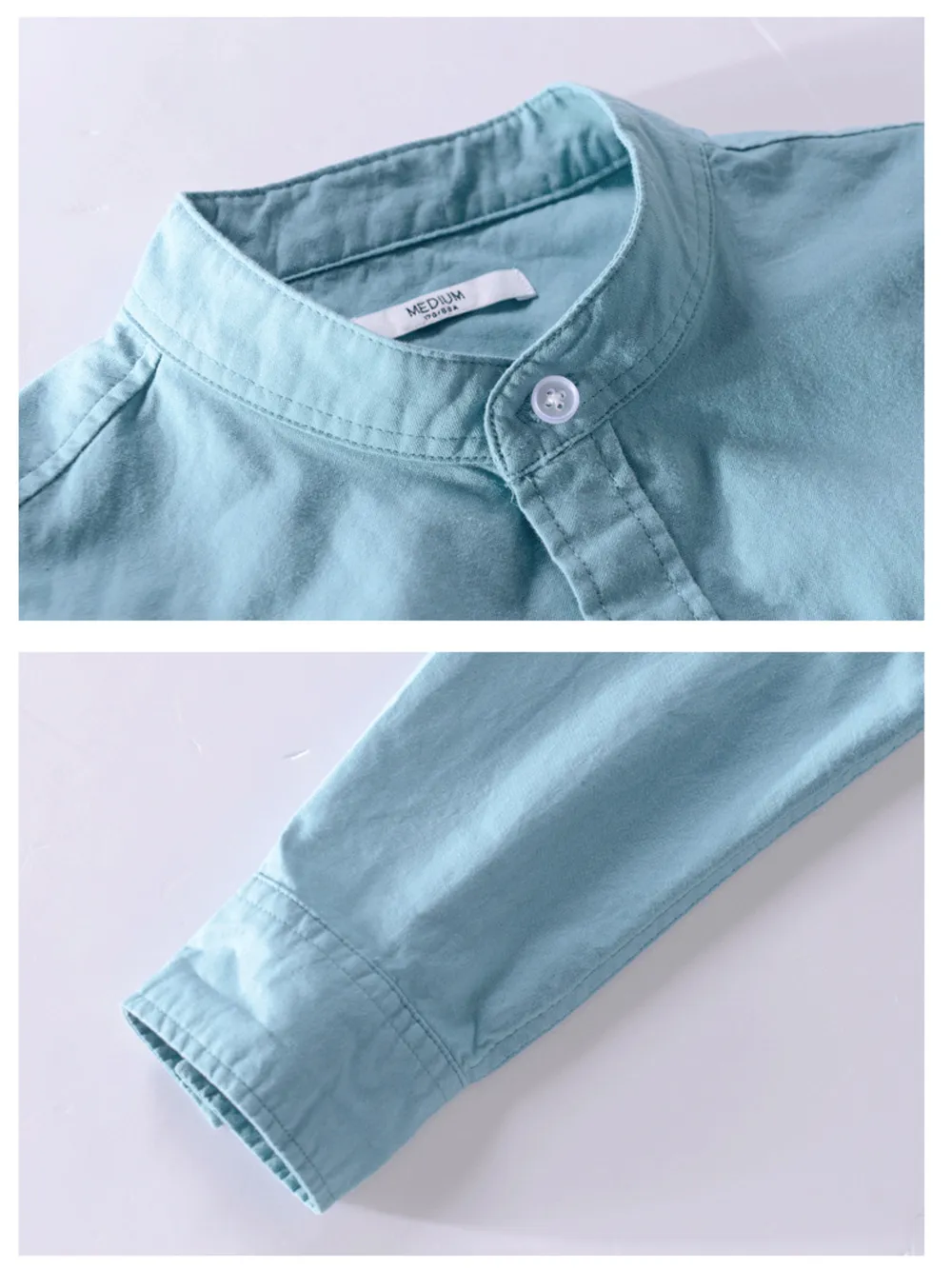 Men's Plus Size Button Up Long Sleeve Shirt, image 8