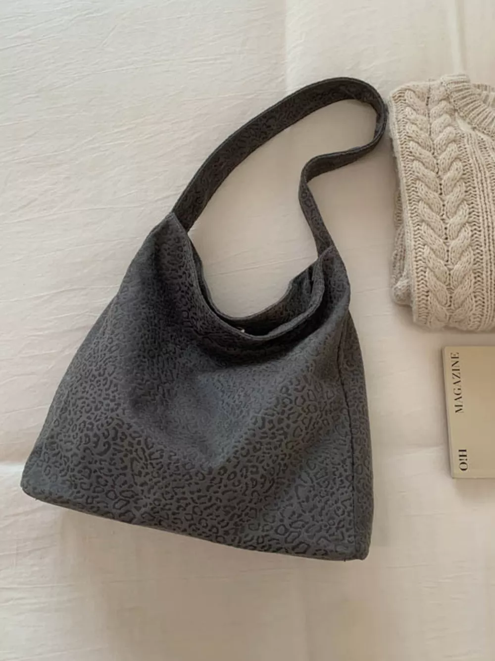 Leopard Print Tote Bag, image 22