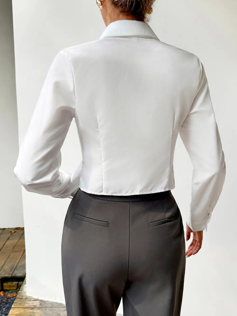 Button Up Long Sleeve Shirt, image 4