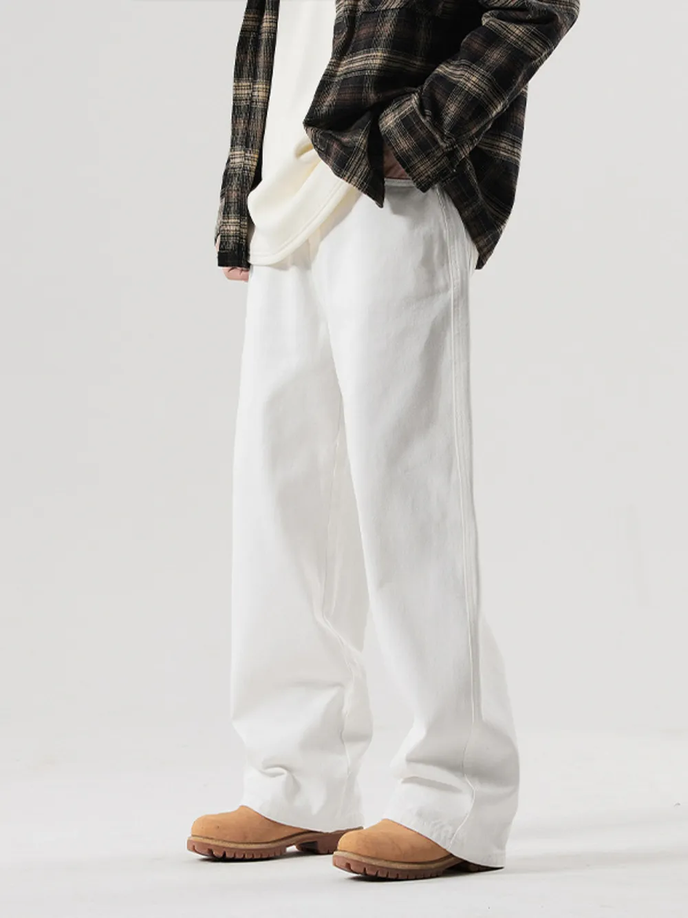 Men's Full Size Wide Leg Jeans Plus Size, image 3