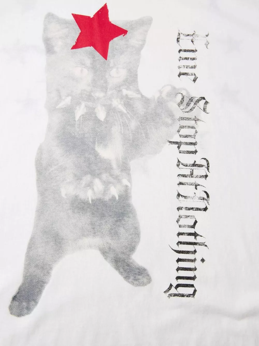 Men's Cat Star Graphic Short Sleeve T-Shirt, image 4