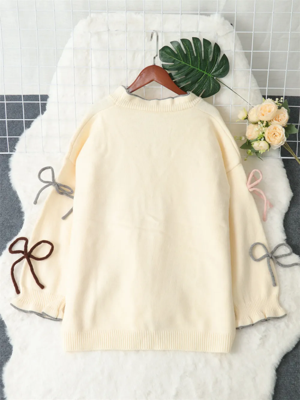 Bow Tie Button Up Cardigan, image 10