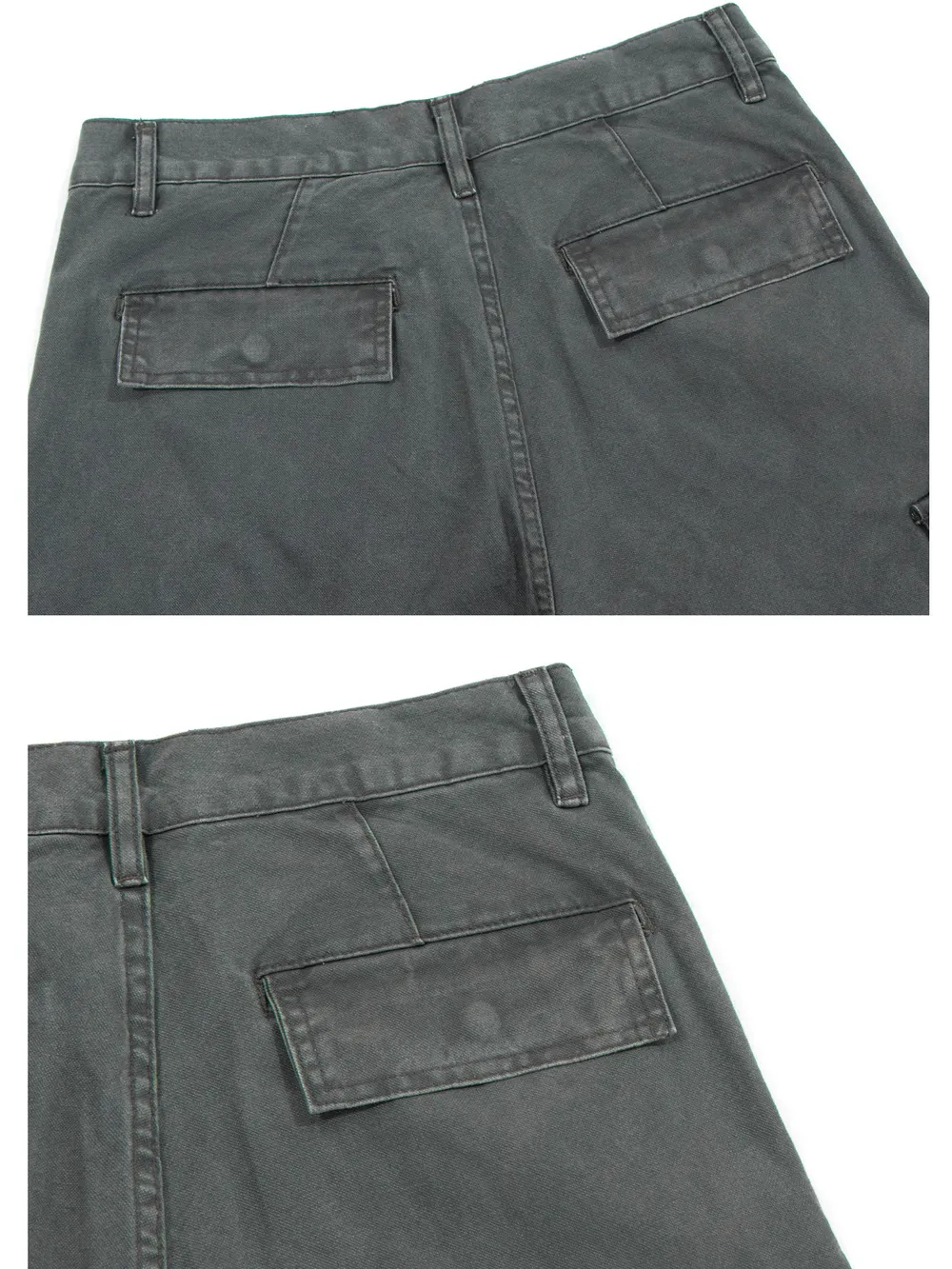 Men's Wide Leg Cargo Pants, image 6