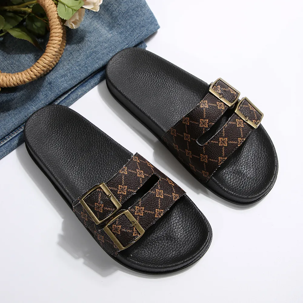 Open Toe Double Buckle Sandals, image 13