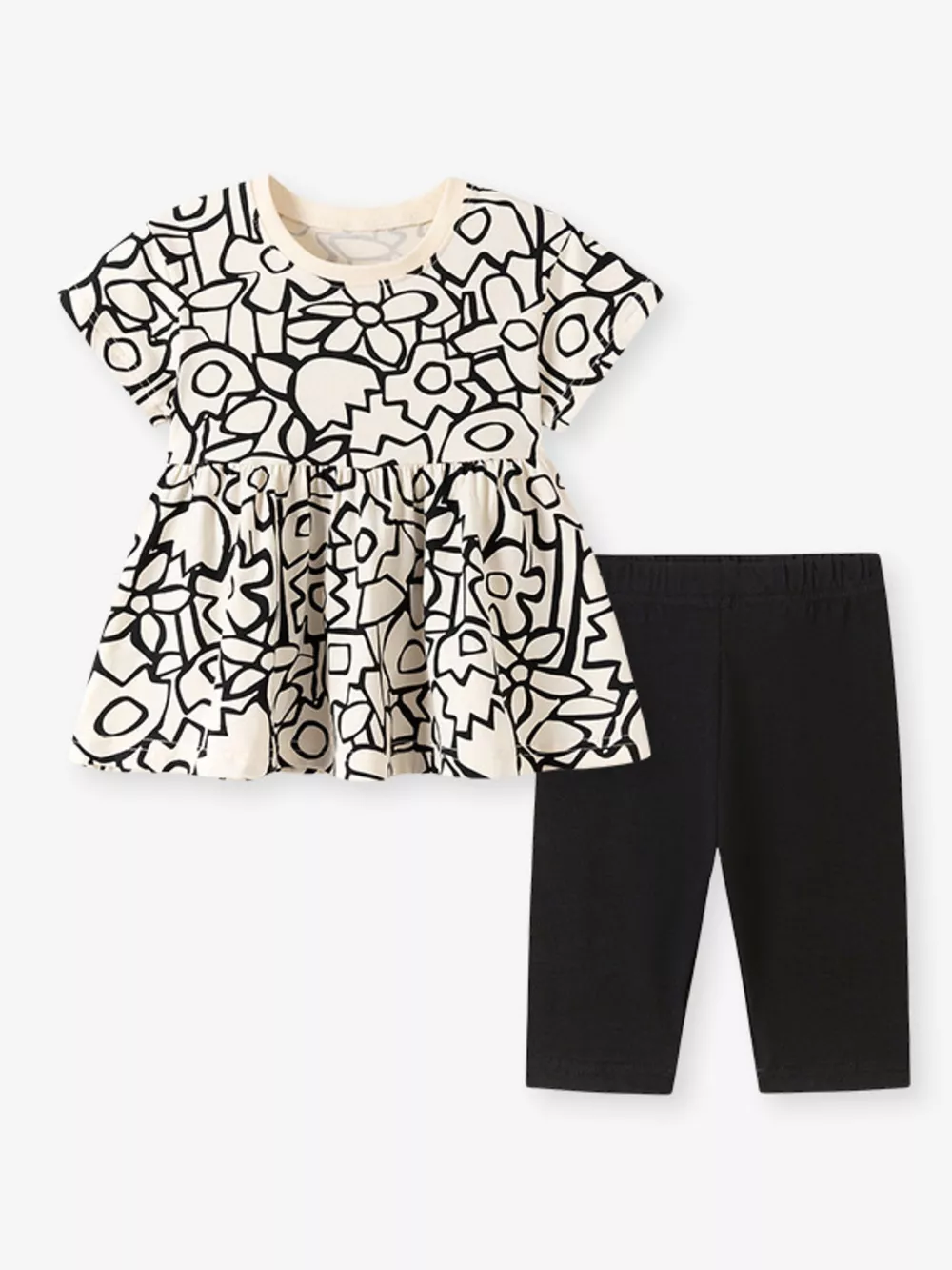 Children's Printed Top and Leggings Set, image 5