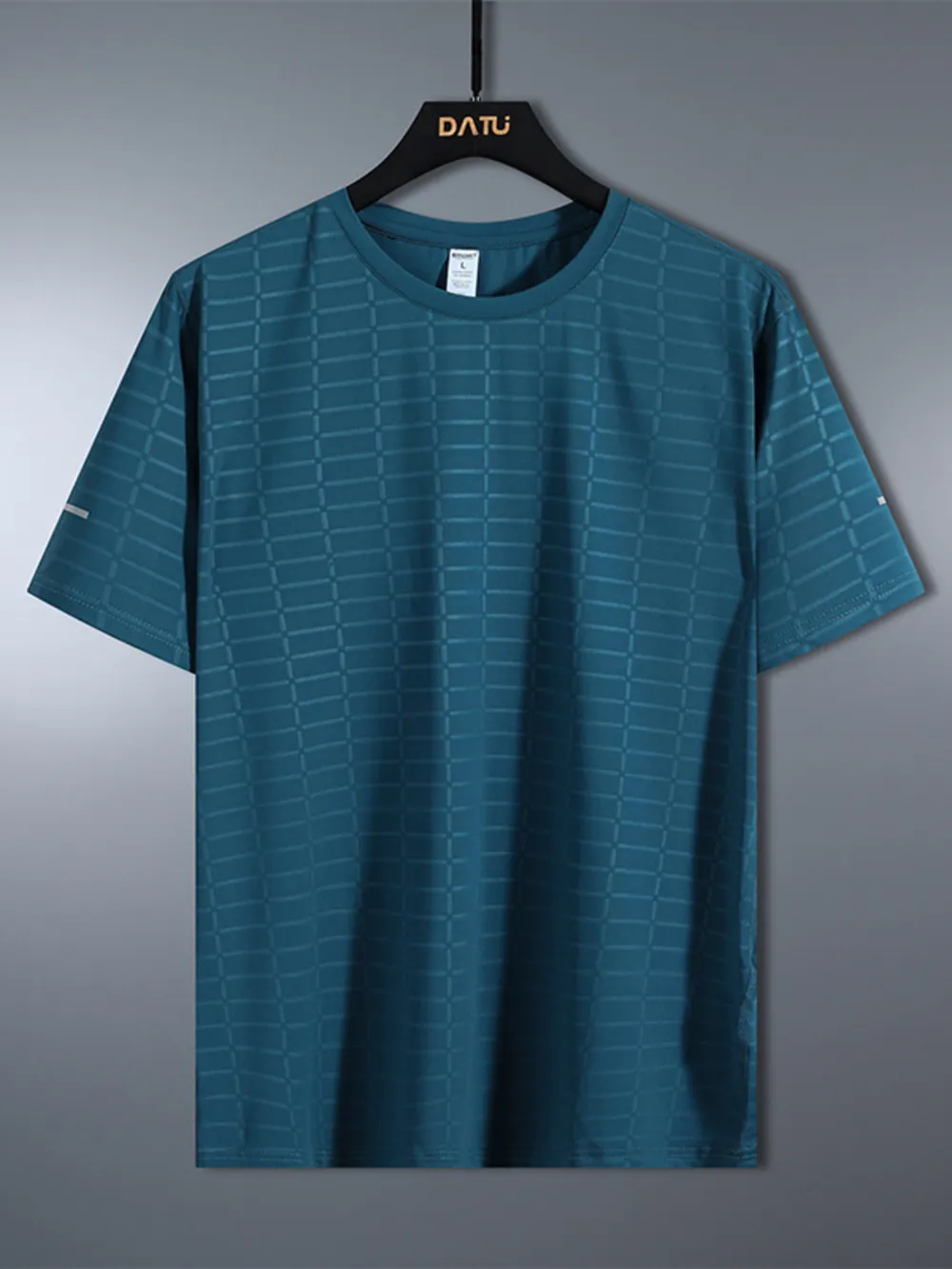 Men's Plus Size Crew Neck Short Sleeve T-Shirt, image 5