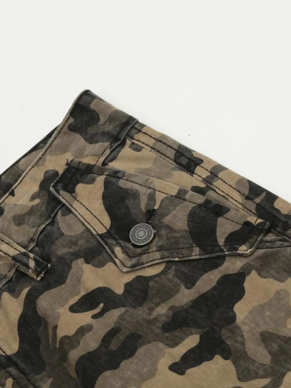 Men's Camouflage Cargo Jeans, image 14