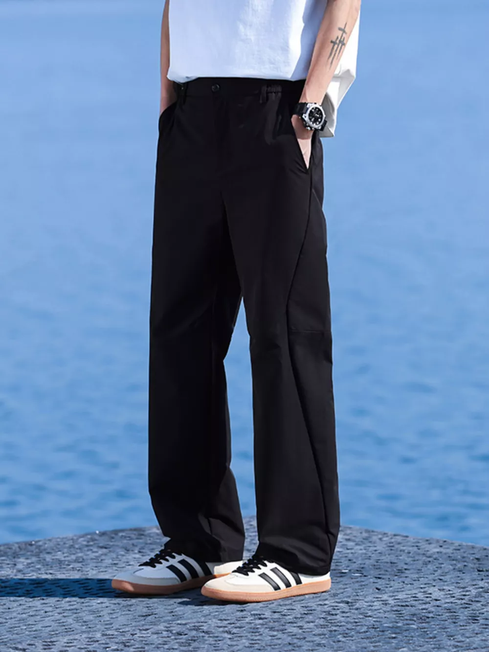 Men's Casual Loose-Fit Pants, image 4