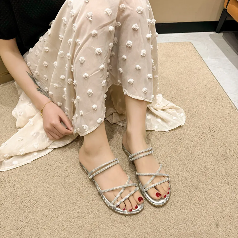 Open Toe Flats Sandals, image 19