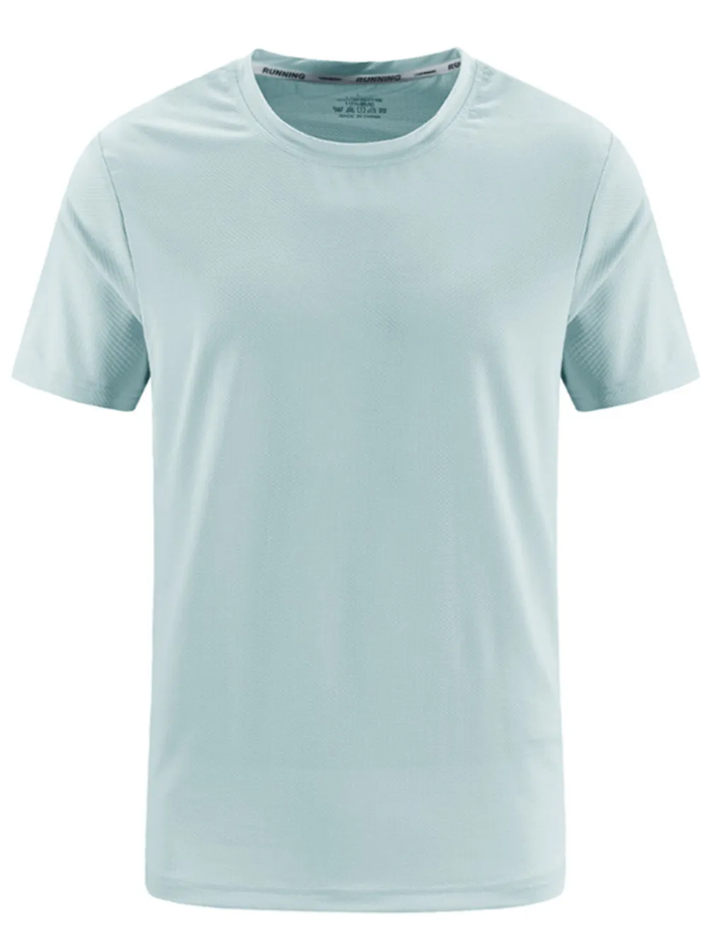 Men's Plus Size Round Neck Short Sleeve T-Shirt