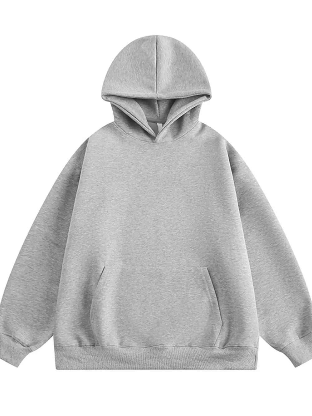 Men's Kangaroo Pocket Long Sleeve Hoodie, image 8