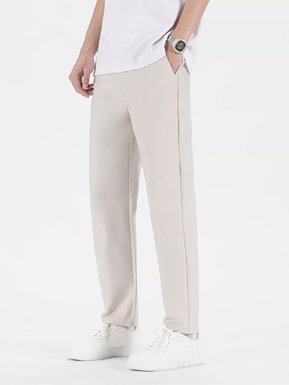 Men's Plus Size Casual Loose Fit Pants, image 10