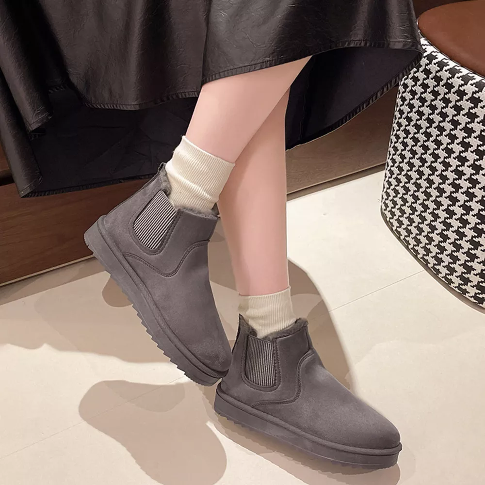 Round Toe Platform Boots, image 7